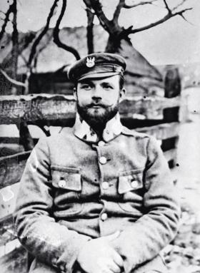 Michał Żymierski w mundurze Legionów Polskich.