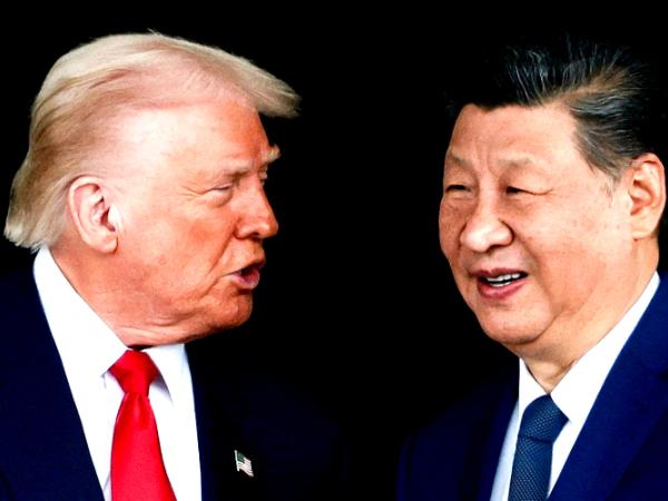 Spotkanie Donalda Trumpa i Xi Jinpinga podczas szczytu APEC w Korei Południowej, październik 2025 r.