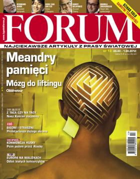 Artykuł pochodzi z 13 numeru tygodnika FORUM, w kioskach od 26 marca 2012 r.