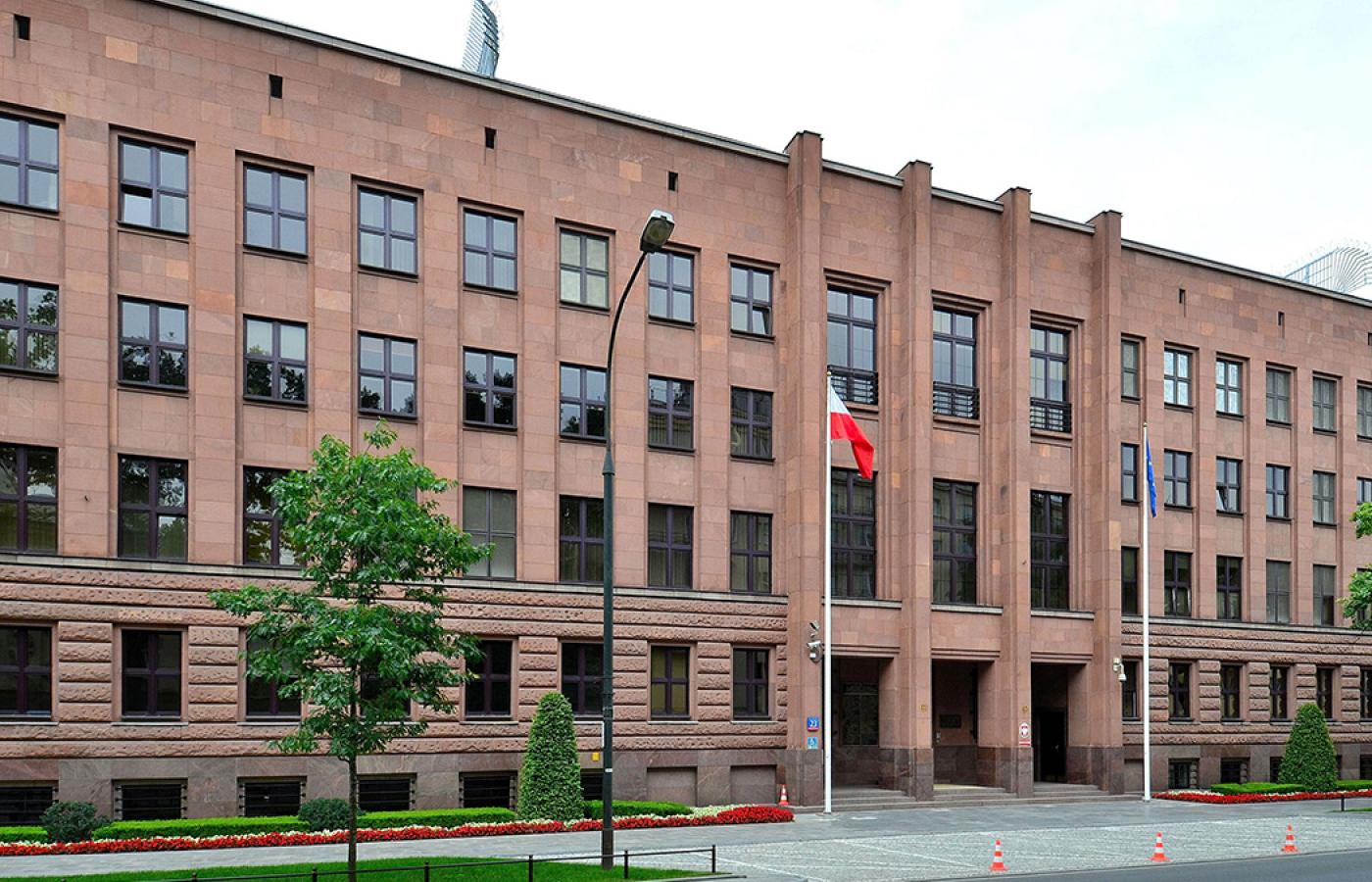 Siedziba główna Ministerstwa Spraw Zagranicznych w Warszawie.