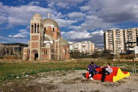 Graczanica – serbska enklawa w Kosowie.