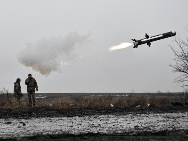 Ćwiczenia wojskowe ukraińskich żołnierzy w obwodzie zaporoskim