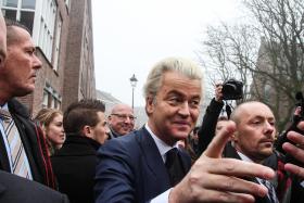 Przegrany, choć nie całkiem, lider Partii Wolności Geert Wilders