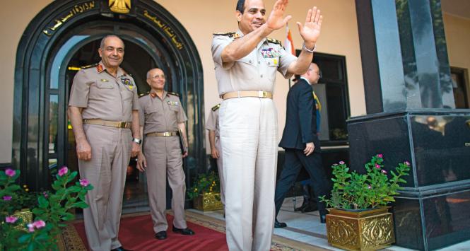 Abdel Fattah al-Sisi - nowy przywódca Egiptu.