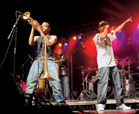 Troy 'Tombone Shorty' Andrews grywa w nowoorleańskich klubach