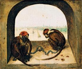 „Dwie małpy”, 1562 r.