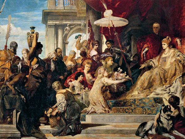 „Wenecja składająca hołd Caterinie Cornaro”, 1872/73 r.