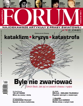 Artykuł pochodzi z 12 numeru tygodnika FORUM, w kioskach od 21 marca.