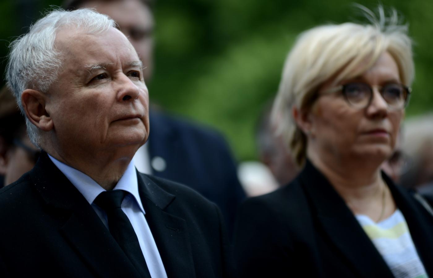 Prezes Kaczyński i prezes Przyłębska