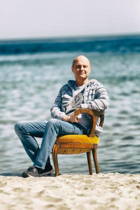 Maciej Bukowski – biorca szpiku, 49 l., biznesmen.