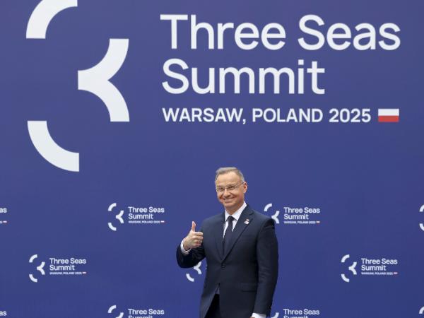 Andrzej Duda na szczycie Trójmorza, 29 kwietnia 2025 r.