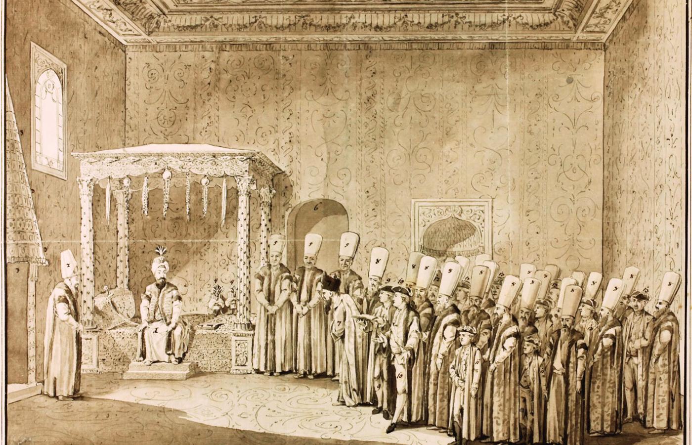 Karol Boscamp na dworze sułtana Abdulhamida I.