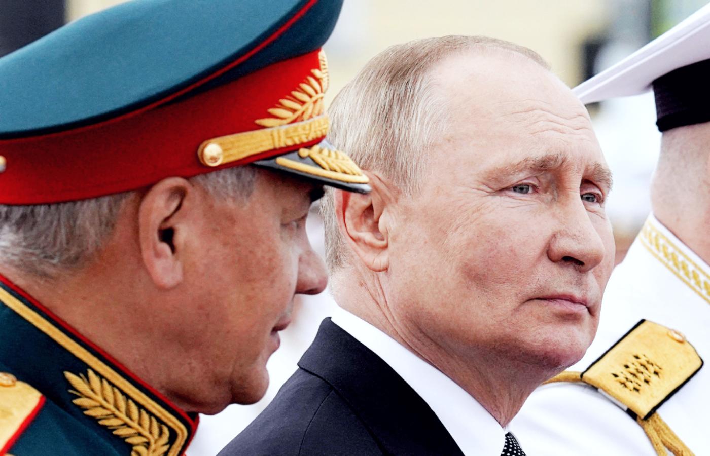 Siergiej Szojgu i Władimir Putin, 31 lipca 2022 r.