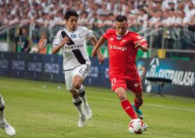 Mecz o mistrzostwo Polski na stadionie Legii Warszawa, 4 czerwca 2017 r.