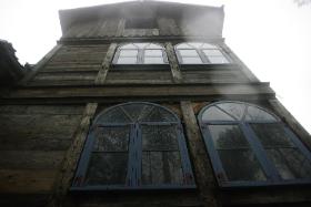 Muzeum Wolnego Czasu, jeszcze w trakcie budowy.