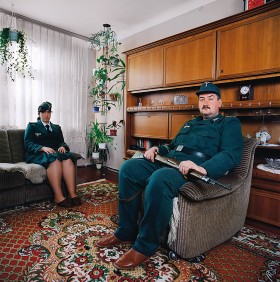 Krzysztosz Kolarczyk z córką. Cieszyn