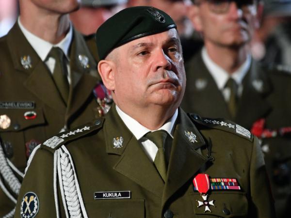 Gen. Wiesław Kukuła pozostaje szefem Sztabu Generalnego Wojska Polskiego na kolejną kadencję. Zdjęcie z 1 września 2026 r.