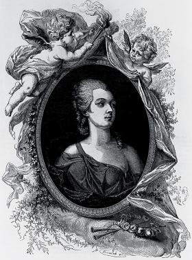 Marozja (892–936), kochanka papieża Sergiusza III, matka papieża Jana XI; drzeworyt z 1875 r.