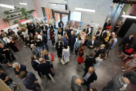 W ramach atrakcji dodatkowych goście mieli okazję obejrzeć budynek Akademeii.