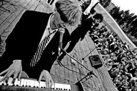 Grzegorz Ciechowski, koncert w Żyrardowie, 1982 r.