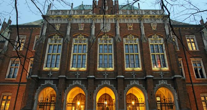 Słynne Collegium Novum Uniwersytetu Jagiellońskiego w Krakowie