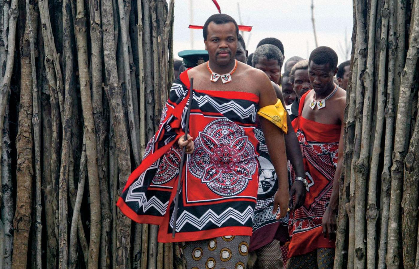 Mswati III rządzi 1,3 mln dusz między RPA a Mozambikiem, jest ostatnim władcą absolutnym w Afryce.
