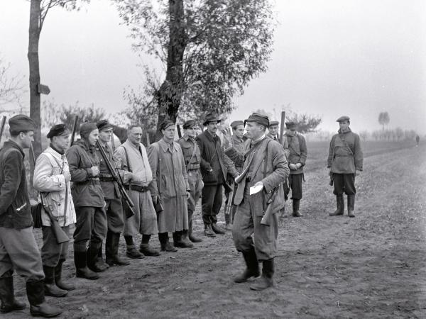 Przed polowaniem, 1958 r.