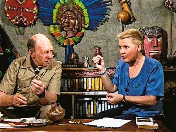 Tony Halik z Elżbietą Dzikowską, z którą przez dwie dekady prowadzili w TVP cykl programów „Pieprz i wanilia”.