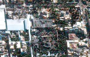 Zbombardowana rezydencja, w której zginął ajatollah Ali Chamenei i przedstawiciele najwyższych władz Iranu.