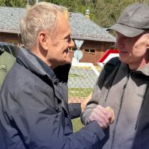 Donald Tusk i Andrzej Poczobut, 28 kwietnia 2026 r.