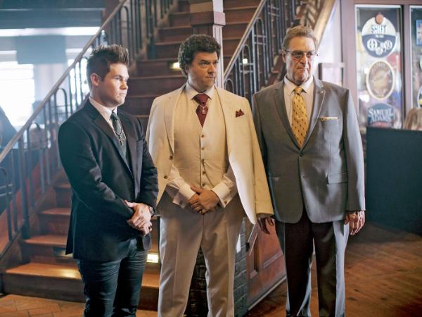Nieświęta trójca teleewangelistów, od lewej: Adam Devine (Kelvin), Danny McBride (Jesse) i John Goodman (Eli).