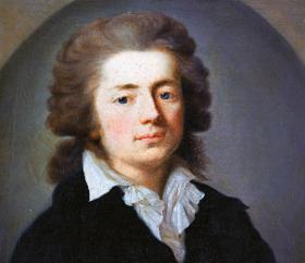 Hrabia Jan Potocki na obrazie Antona Graffa, 1785 r.