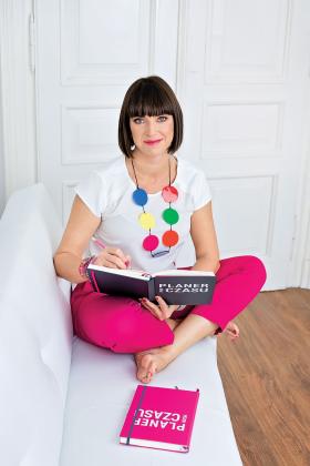 Pani Swojego Czasu, czyli blogerka Ola Budzyńska, szkoli kobiety, jak się lepiej zorganizować, wydała też dwie edycje autorskich planerów.