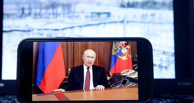 Transmisja przemówienia Władimira Putina