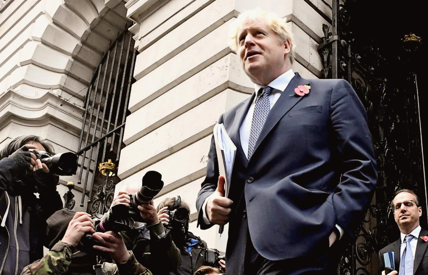 Premier Wielkiej Brytanii Boris Johnson