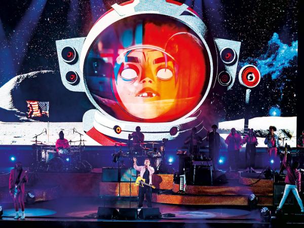 Koncert zespołu Gorillaz