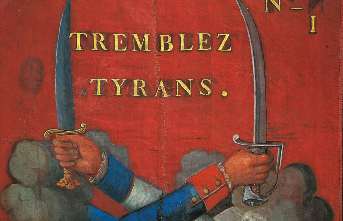 „Drżyjcie tyrani”, francuska flaga rewolucji z 1793 r.