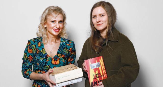 Justyna Sobolewska i Dorota Masłowska