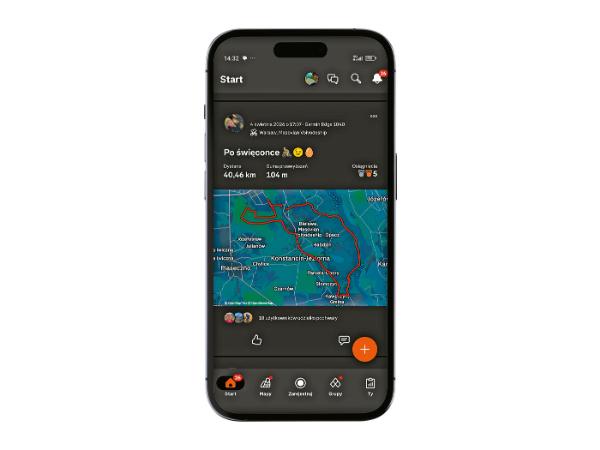 Aplikacja Strava