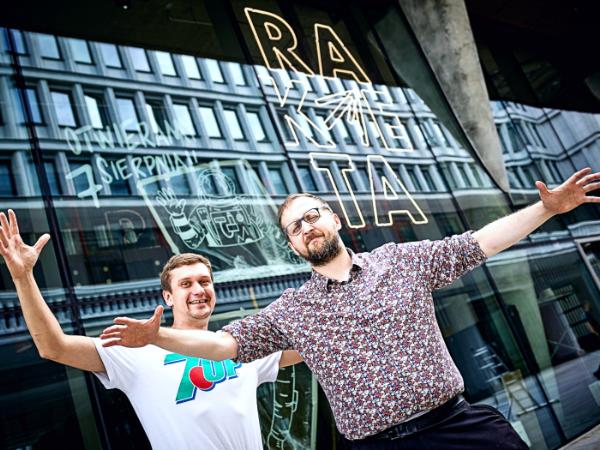 Bartosz Młynarski i Michał Sufin