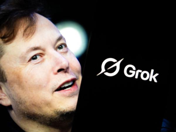 Elon Musk i Grok