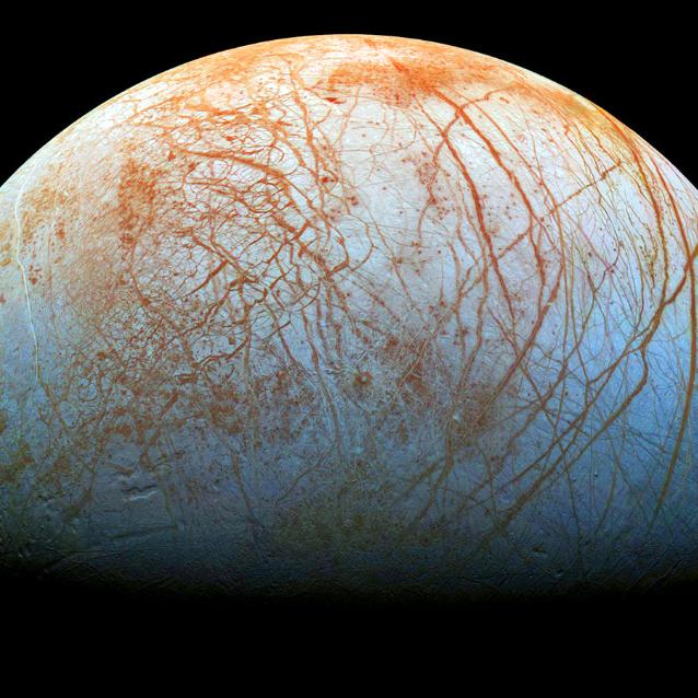 Europa - księżyc Jowisza.