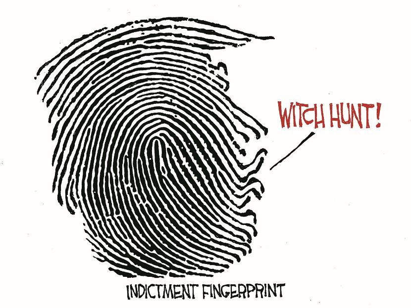 Odcisk palca: „Polowanie na czarownice”.