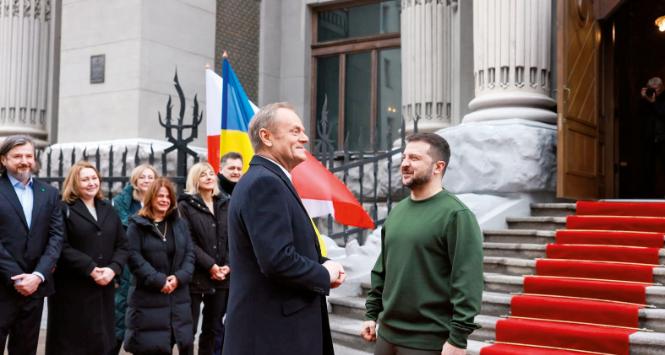 Wizyta w Kijowie premiera Donalda Tuska.