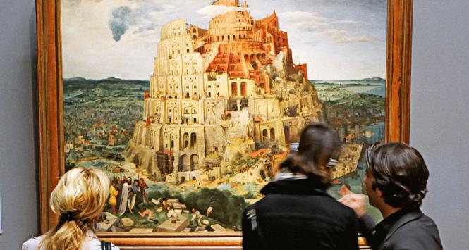 „Wieża Babel” Breughla w Kunsthistorisches Museum w Wiedniu.