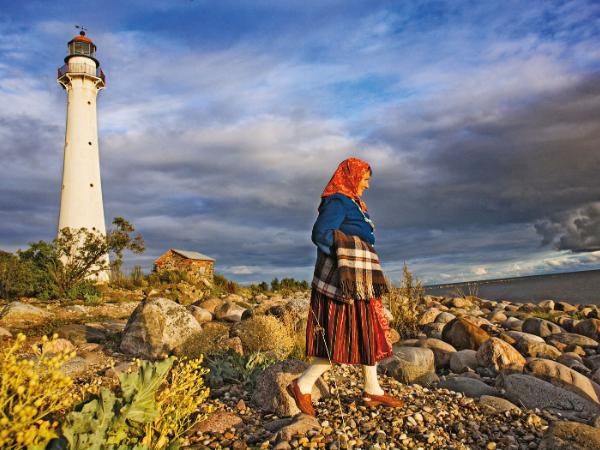 Latarnia morska na wyspie Kihnu