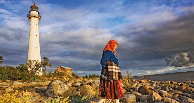 Latarnia morska na wyspie Kihnu