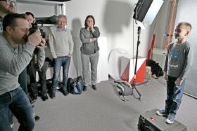 Warsztaty fotograficzne trwały nieprzerwanie od rana...