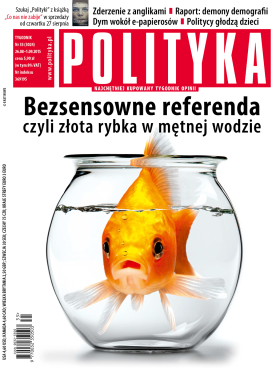 okładka - Polityka Nr 35 2015