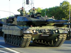 Czołg Leopard 2A5 – najnowszy i najnowocześniejszy typ czołgu w Wojsku Polskim. Pozyskane w 2013 r. z nadwyżek Bundeswehry.